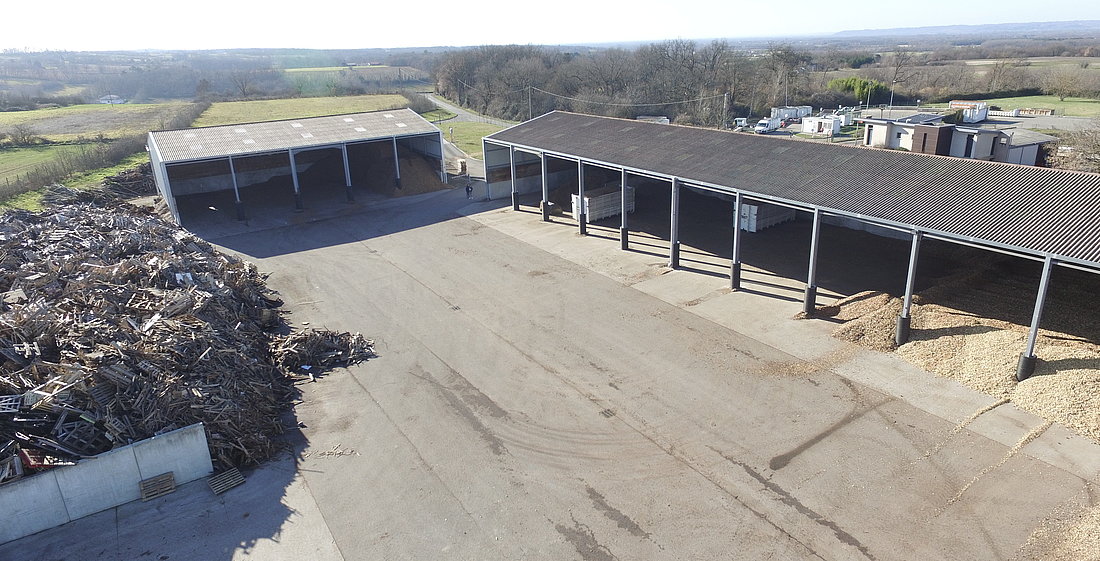 photos prise au drone de la PBE
